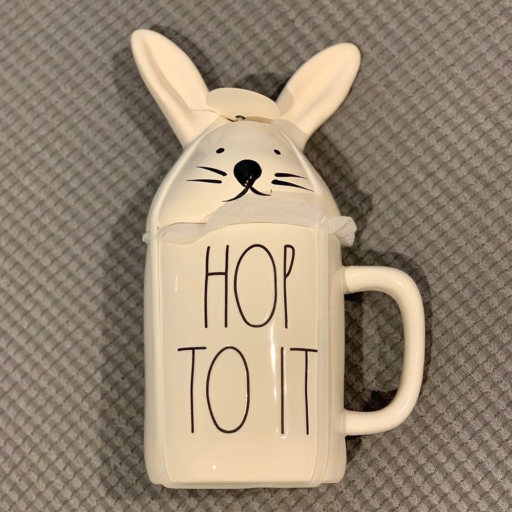 Rae Dunn Hop To It Mug